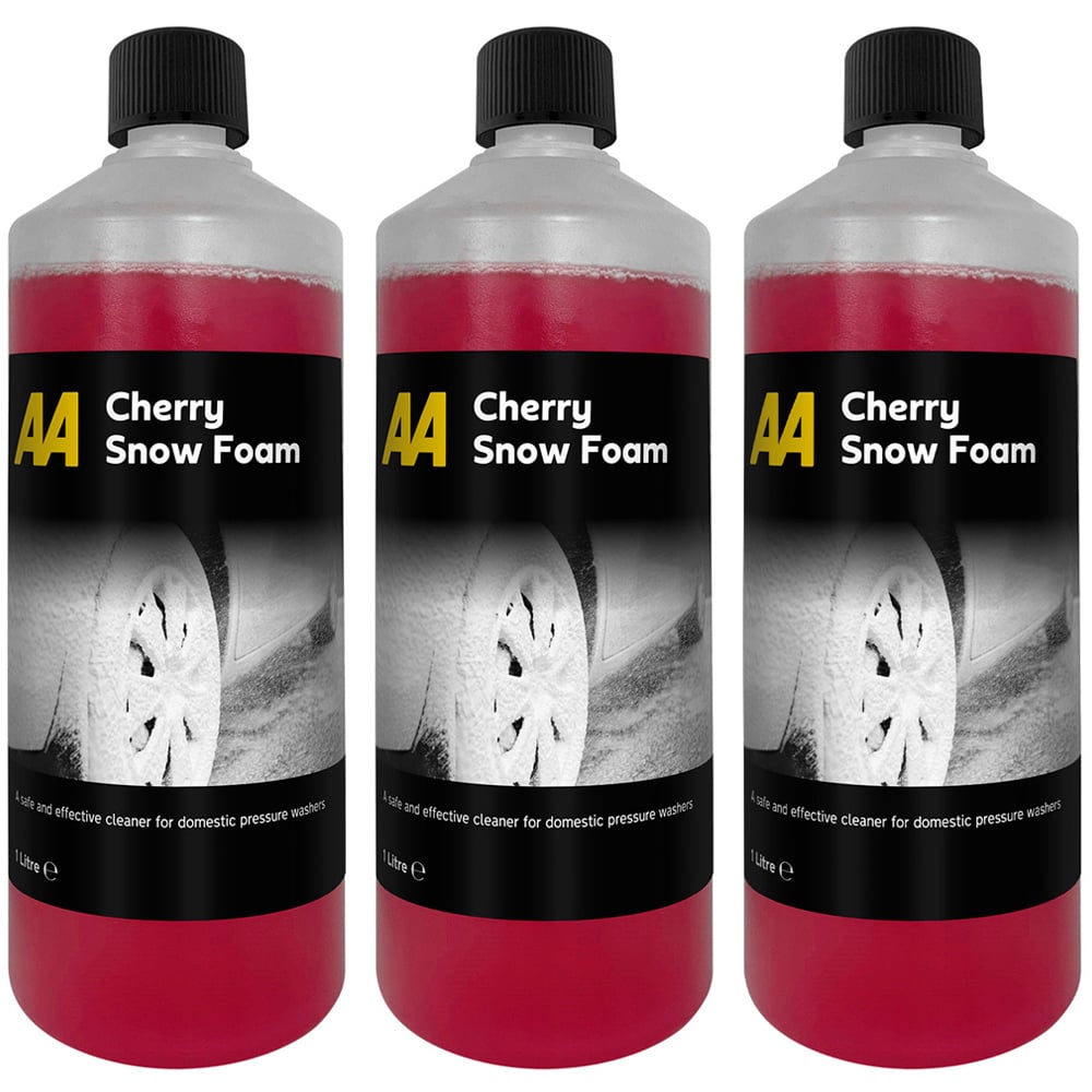 AA Cherry Snow Foam 1L 3 Pack Image 1