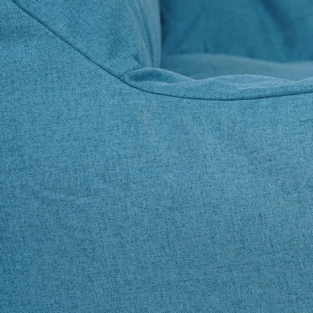 Kaikoo Blue Large Luxury Brushed Polyester Bean Bag Chair Image 7