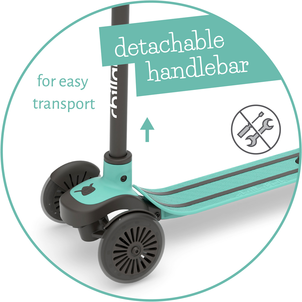 Chillafish Scotti Mint Lean-to-Steer Scooter Image 5