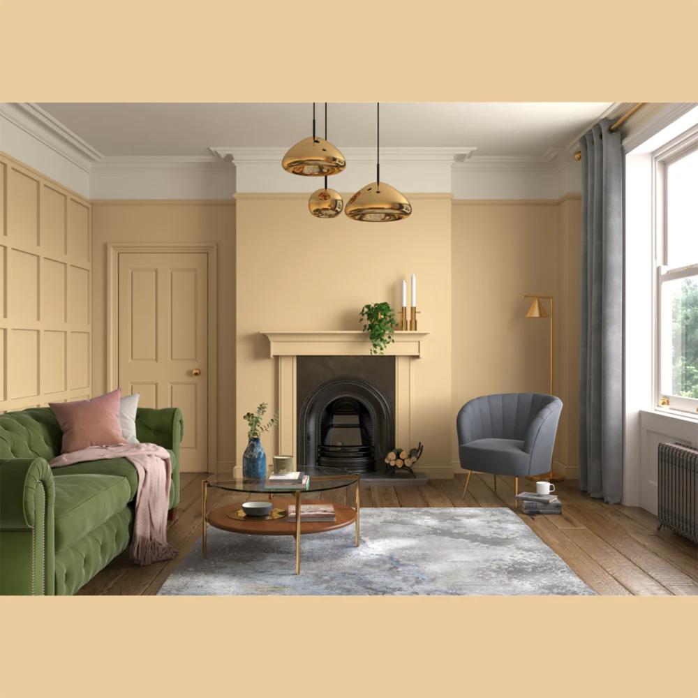 Dulux Heritage Walls and Ceilings Golden Ivory Velvet Matt Emulsion Paint 2.5L Image 4