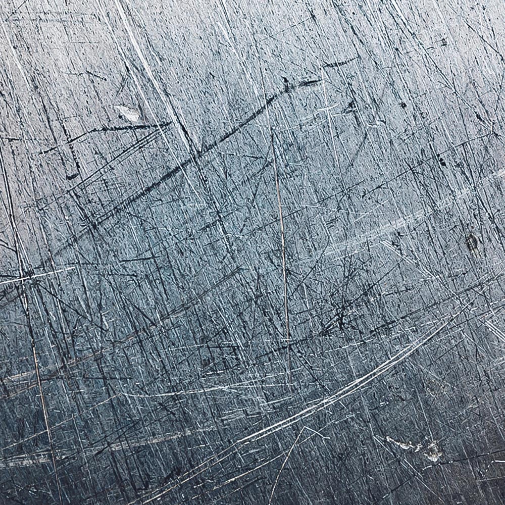 Origin Murals Scratched Metal Grey Wall Mural Image 2