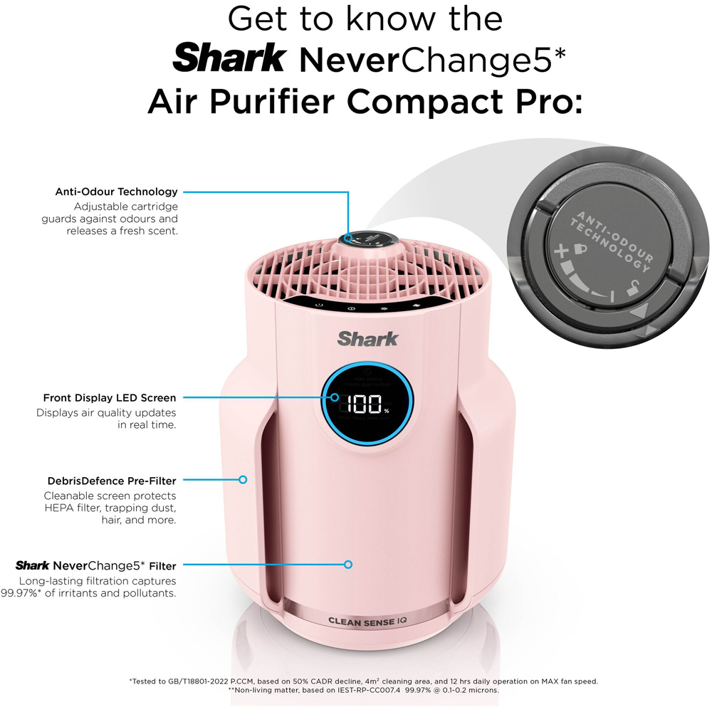 Shark Pink Air Purifier Image 6