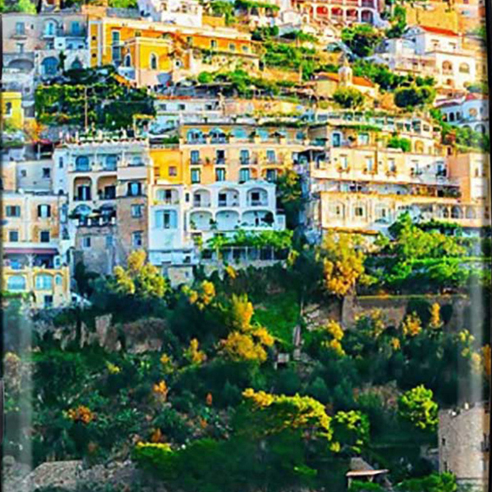 Warren Reed Designer Medium Positano Amalfi Coast Suitcase Image 3