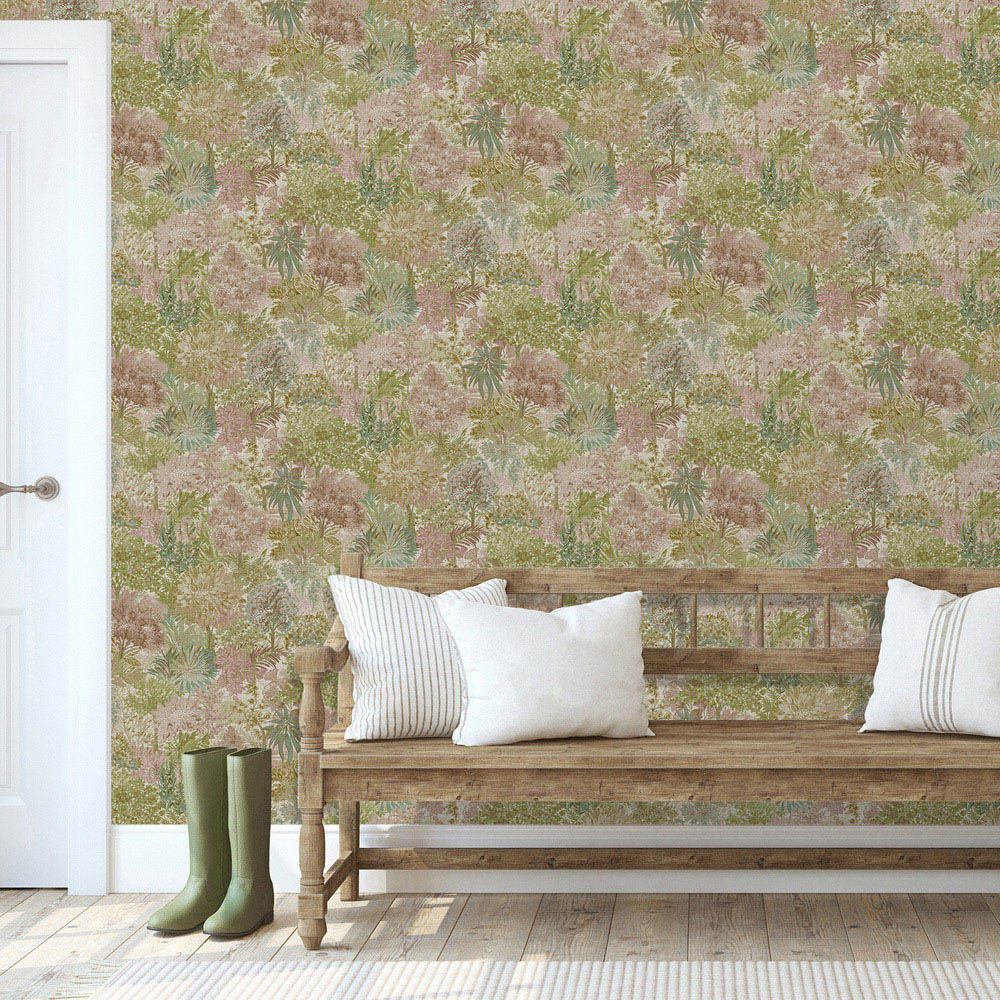 Grandeco Blossom Tree Blush Wallpaper Image 3