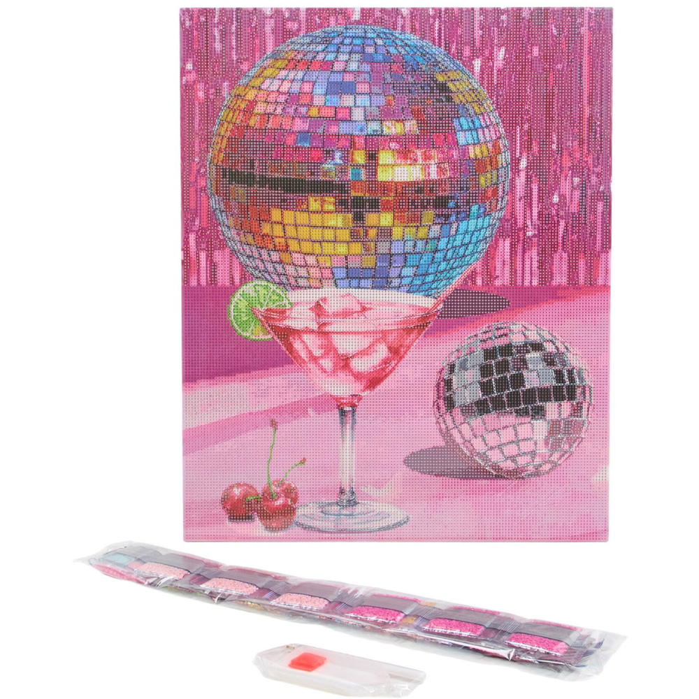 Crystal Canvas Disco and Daquiris Kit Image 2