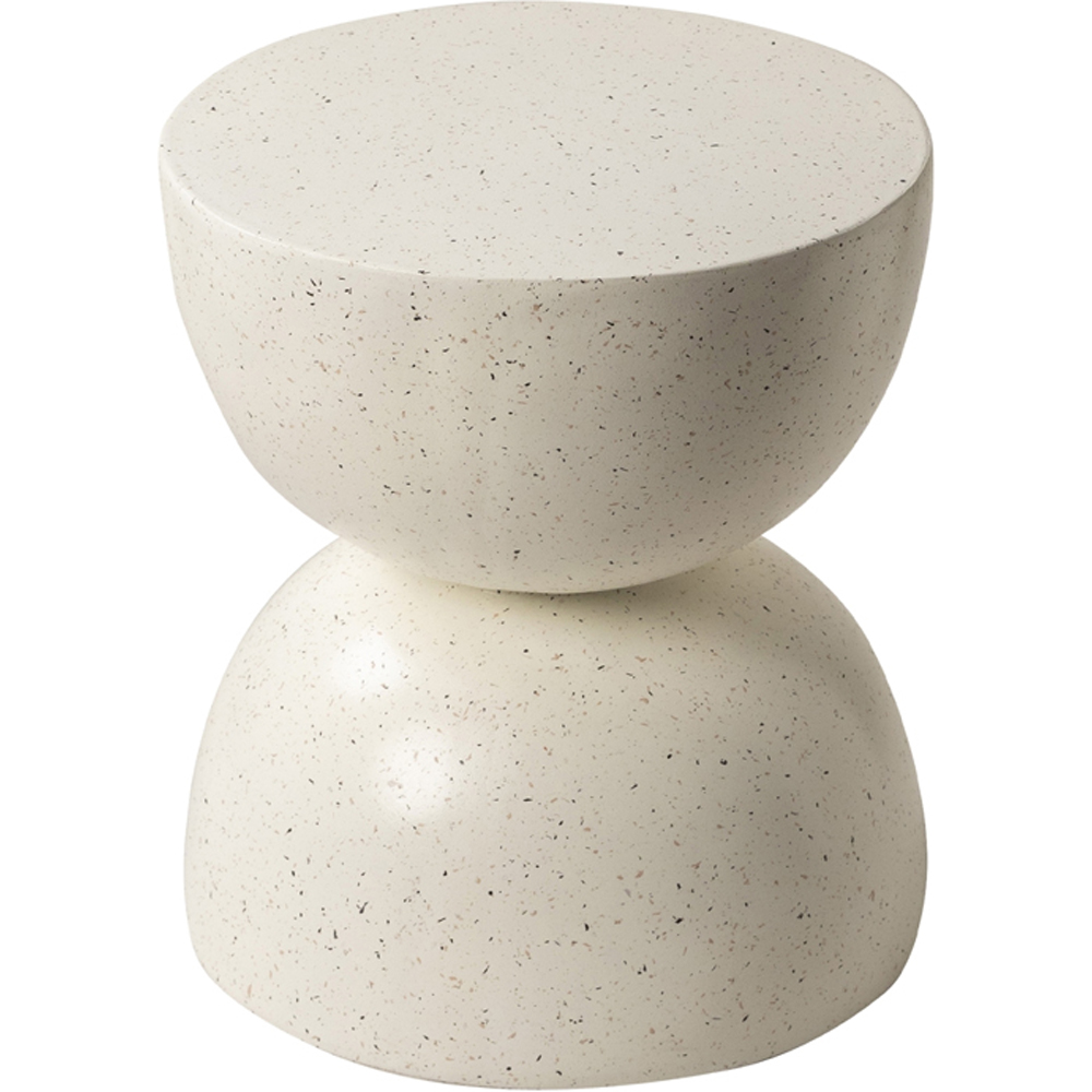 Desser Pedro Terrazzo Effect Minimalist Side Table Image 2