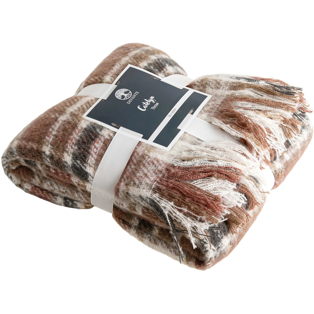 Catelyn Checkered Throw Image 3