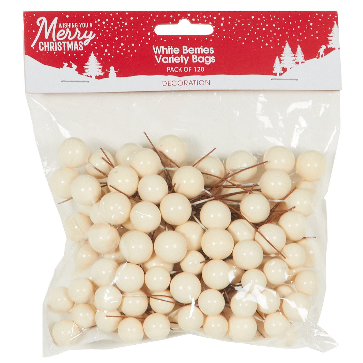 White Berries Variety Bag - White Image 1