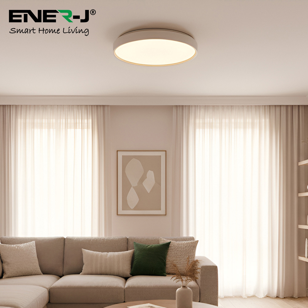 ENER-J 40W CCT Scenic Surface RGBIC LED Round Ceiling Light 380mm Image 6
