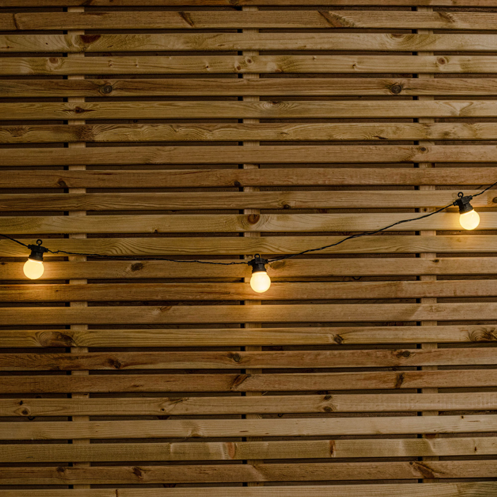 Samuel Alexander Warm White LED Connectable Party Festoon Lights 10 Pack Image 5