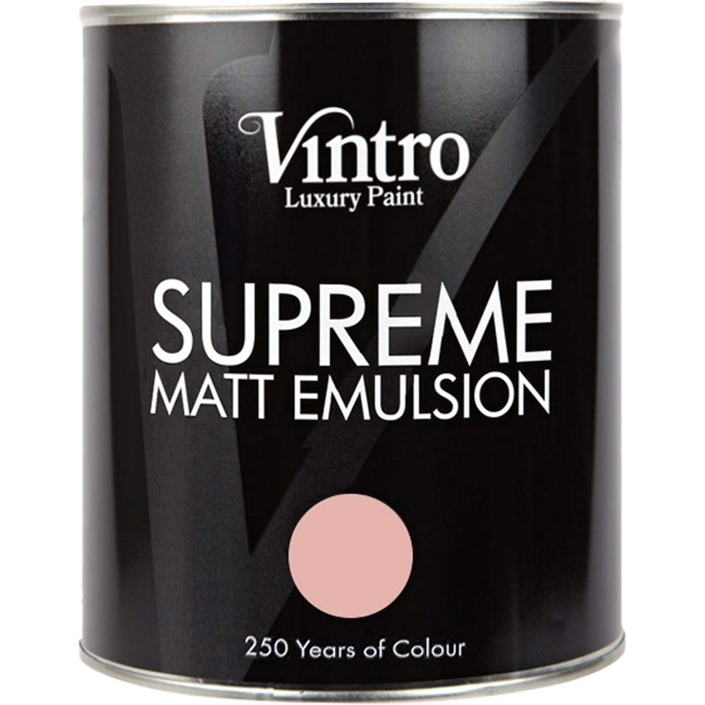 Vintro Paint Dancing Salmon Matt Emulsion Interior Paint 1L Image 2