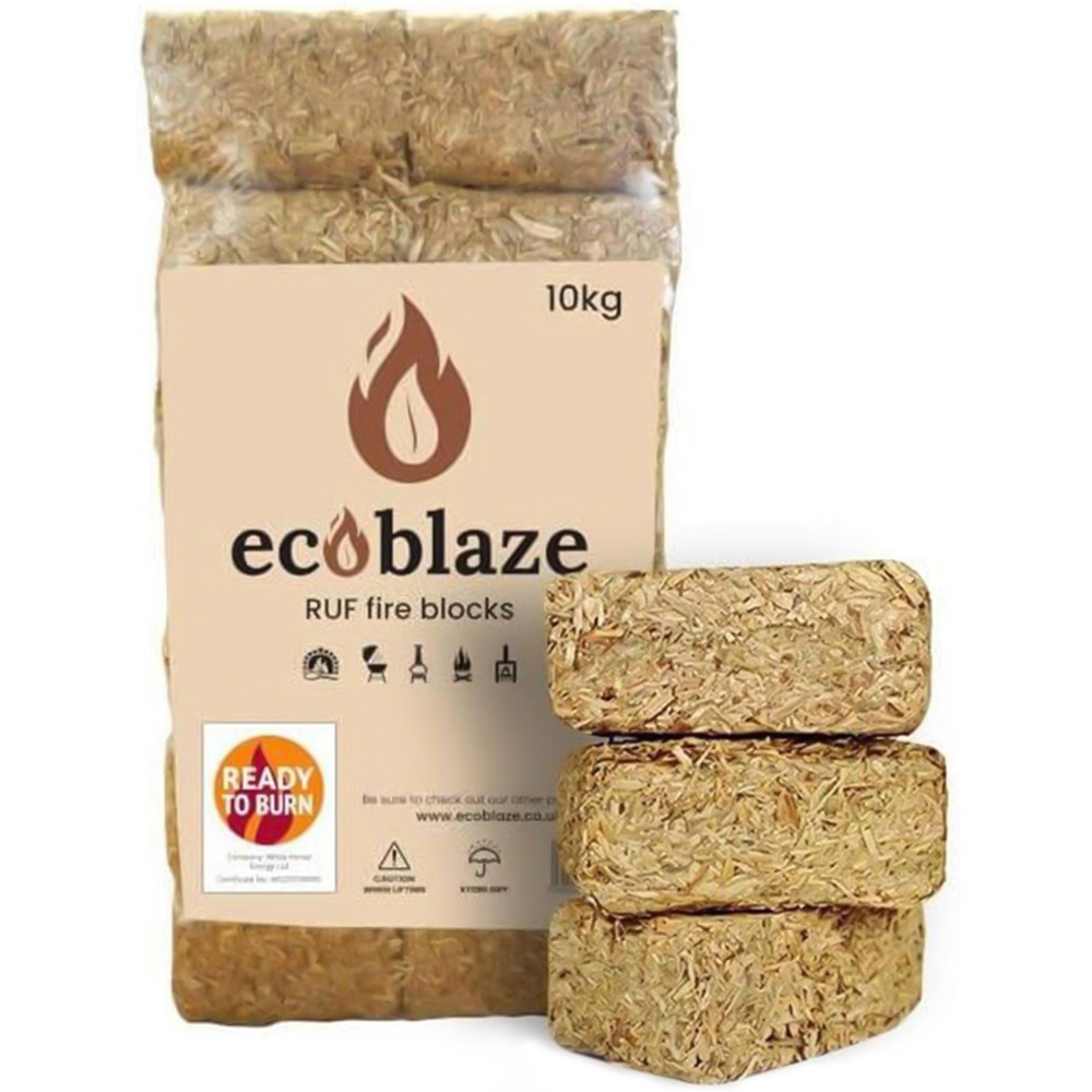 Ecoblaze RUF 12 Briquettes Bag 10 Kg Image 1