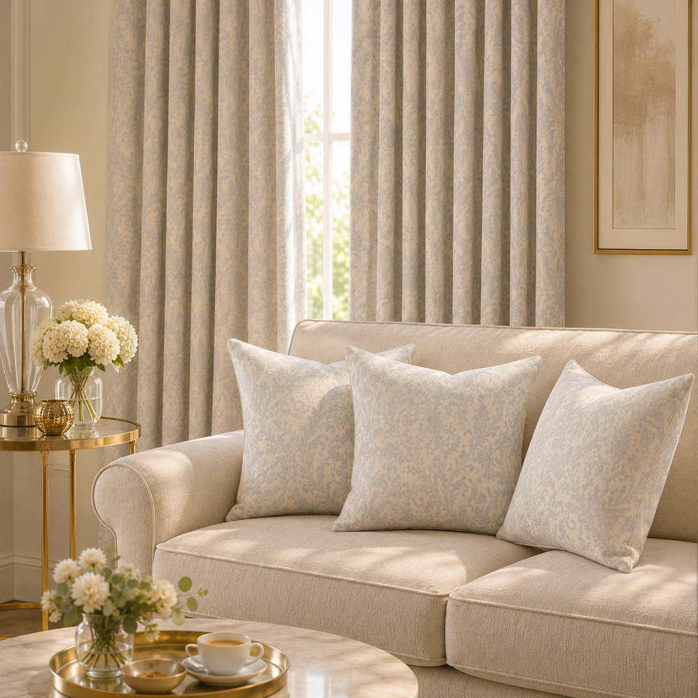 MHG Living Jacquard Concealed Zip Cushion Cover 45 x 45cm 4 Pack Image 7