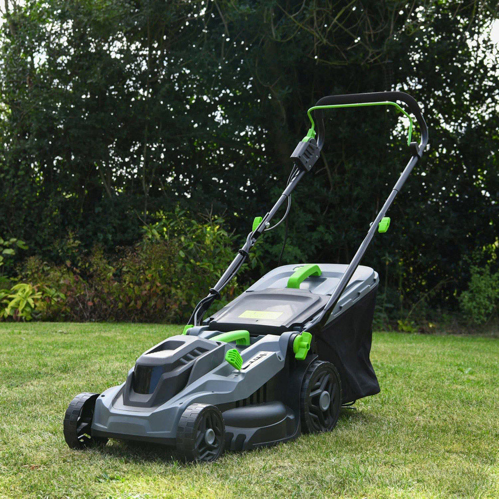 Garden Gear Aerotek KH1075 1600W 38cm Electric Lawn Mower Image 2