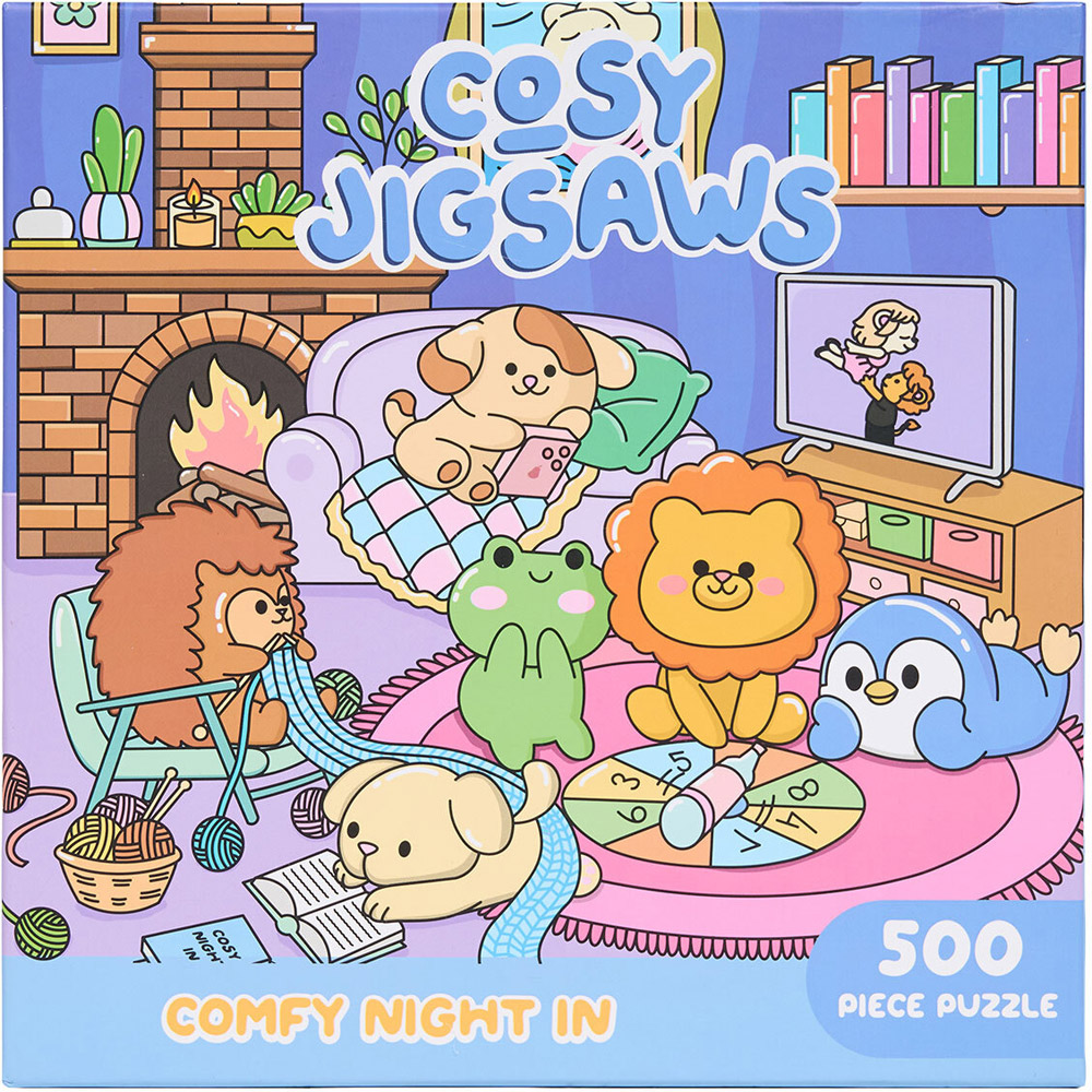 Cosy Jigsaws Comfy Night In 500 Piece Jigsaw Puzzle Image 2