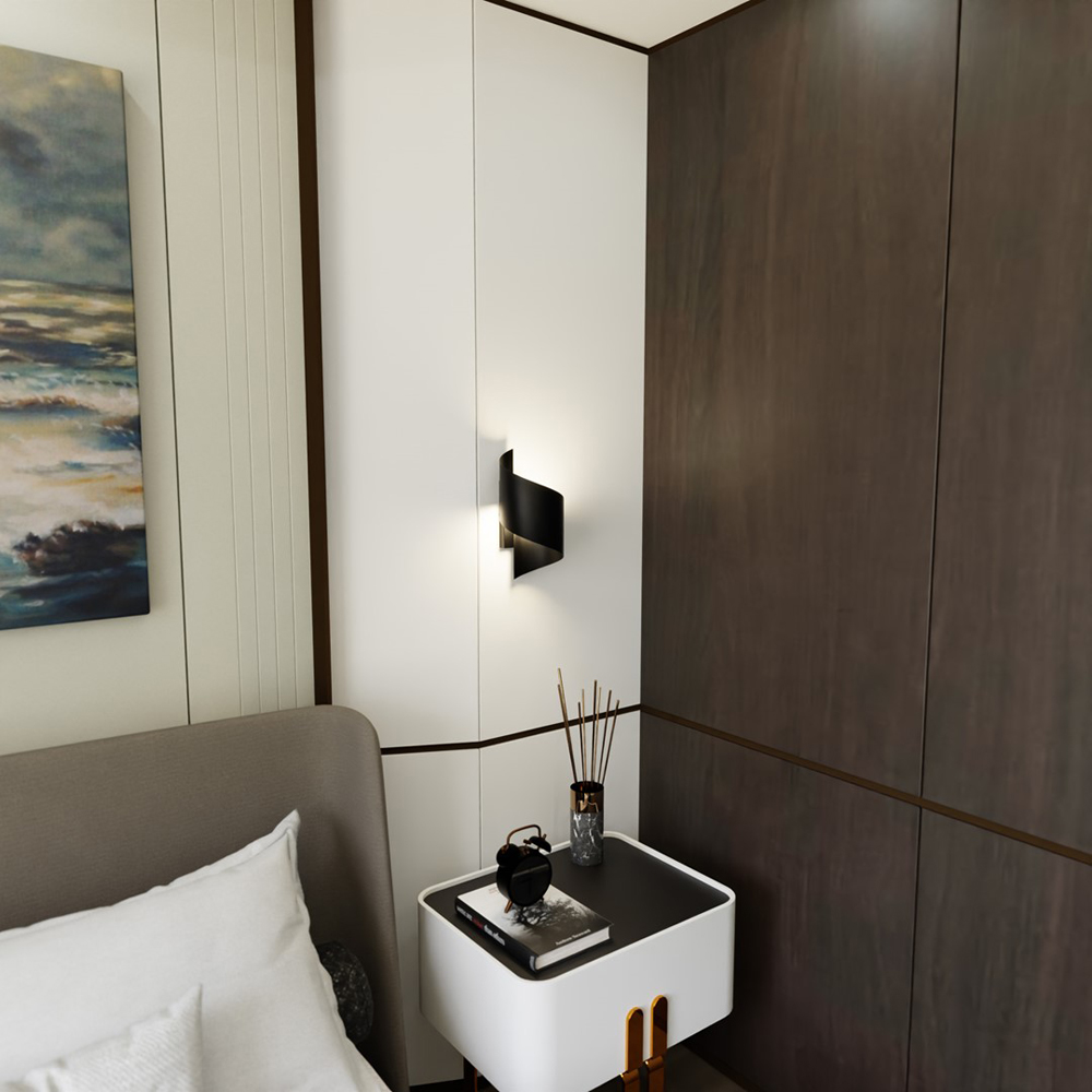 Emibig Spiner Black G9 Wall Light Image 7