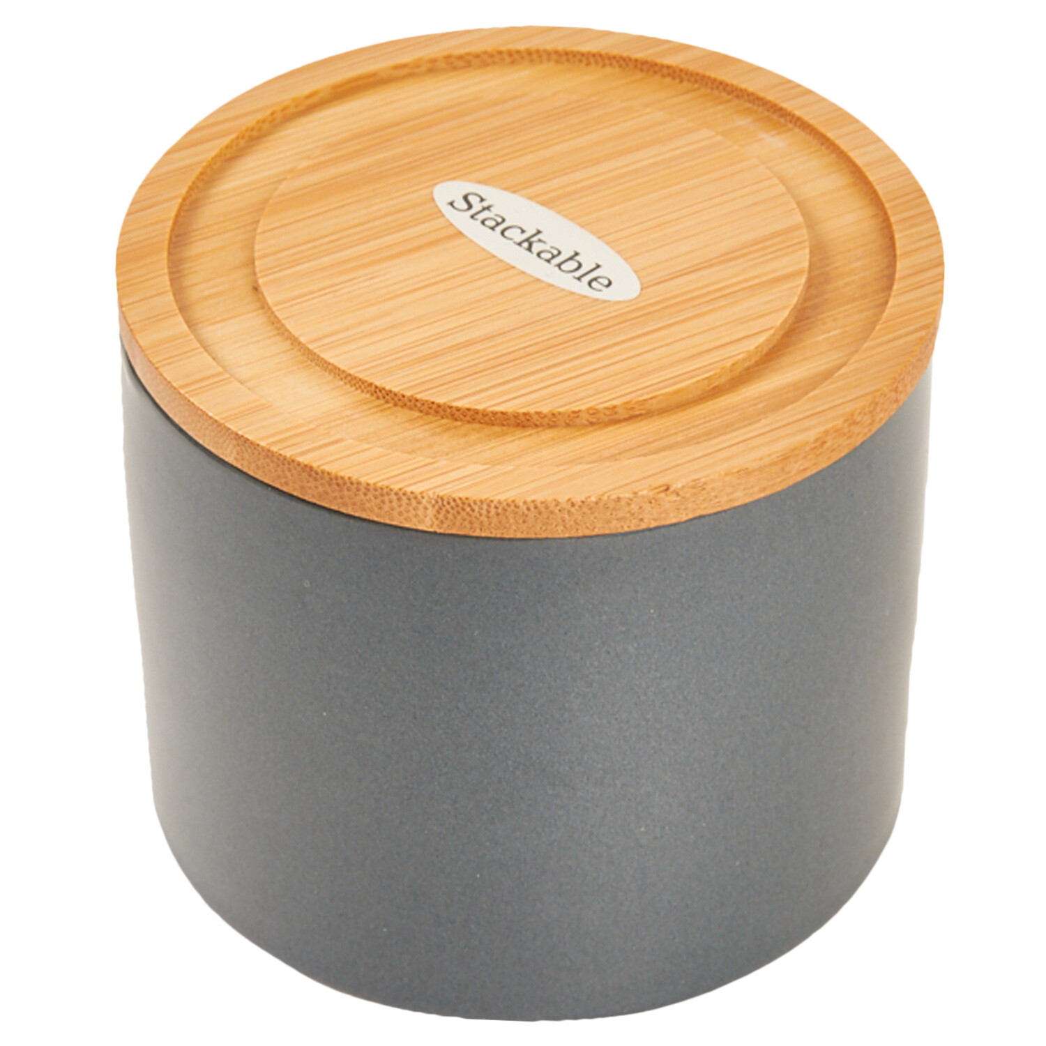 Stacking Canister - Grey Image 3
