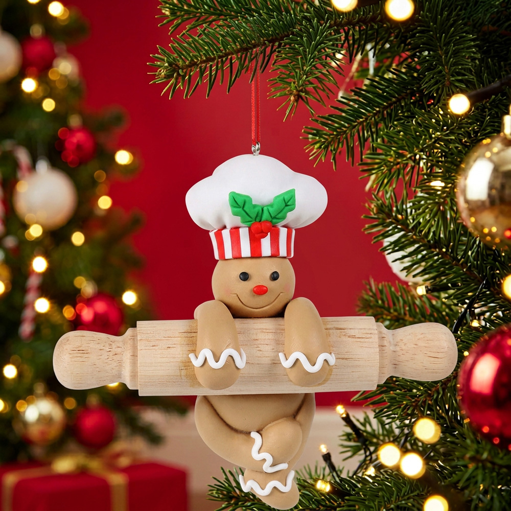 Rolling Pin Gingerbread Decorations Image 2