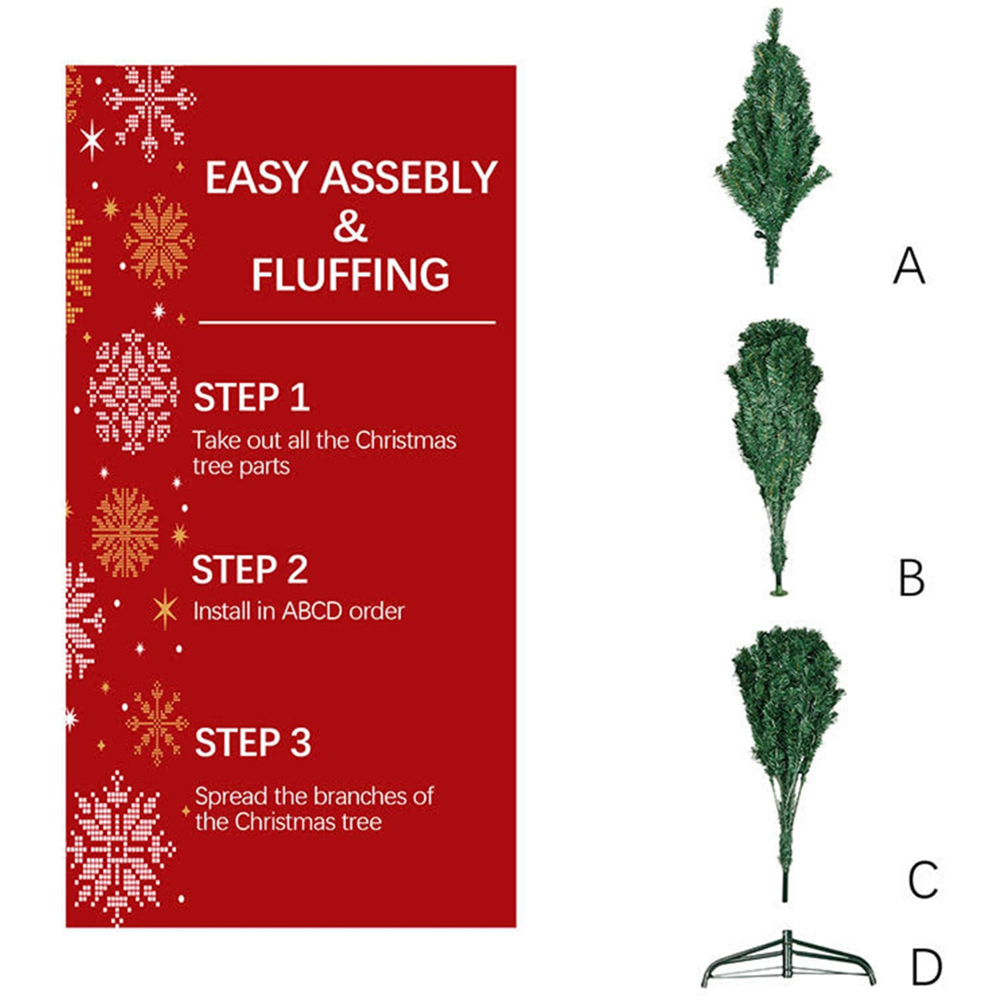 Alivio LED Pre-Lit Artificial Christmas Tree 6ft Image 5