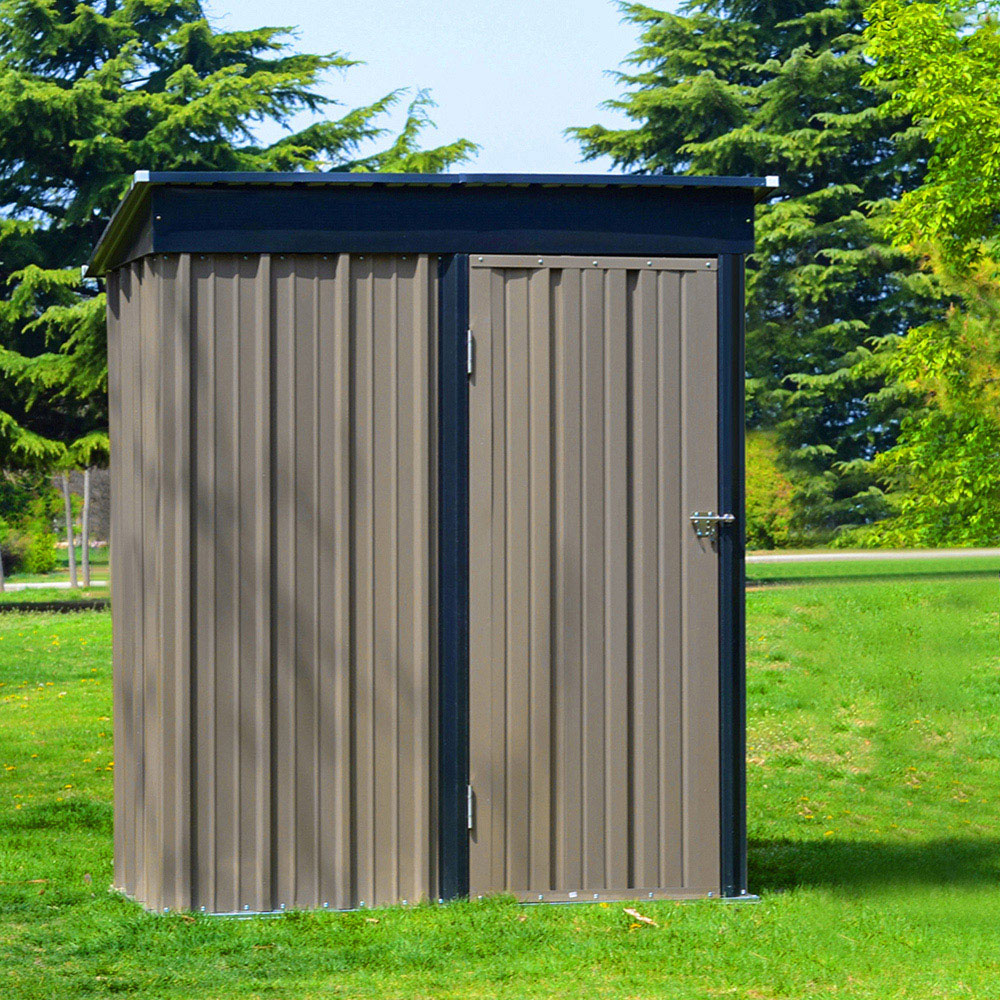 Living and Home 3 x 5ft Metal Storage Shed Image 5