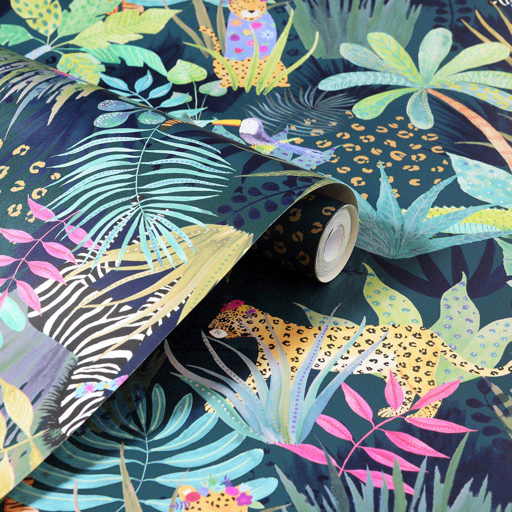 Arthouse Hidden Jungle Multi Wallpaper Image 2