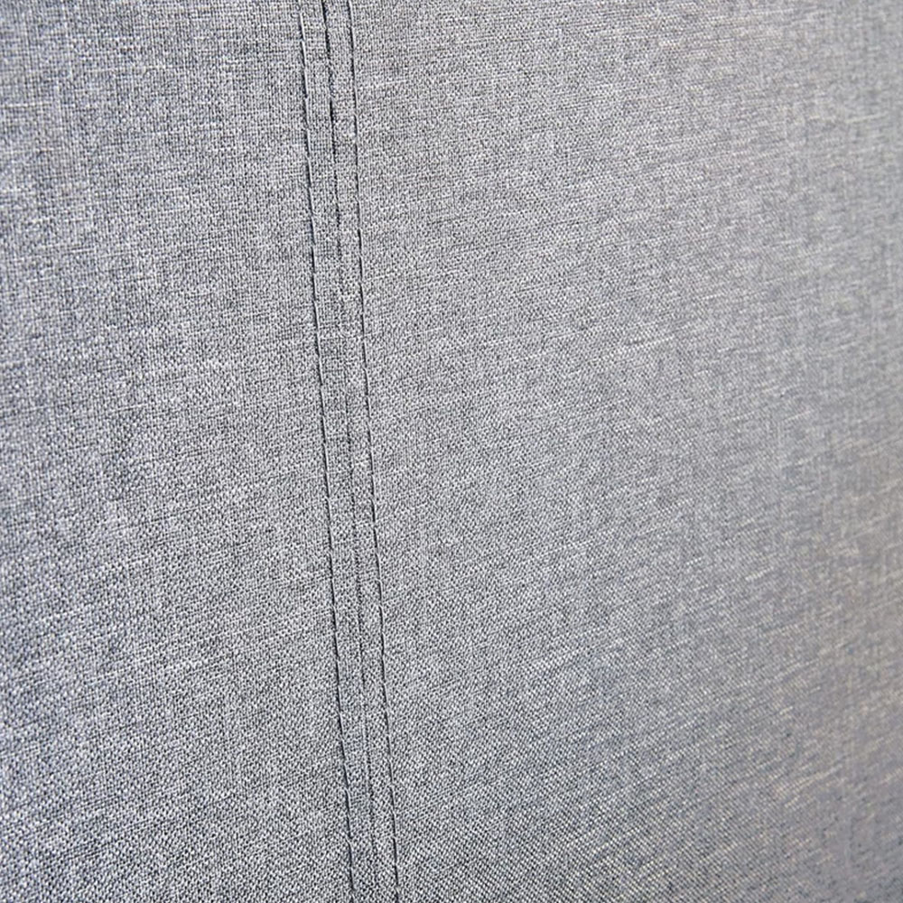 Home Treats Double Grey Ottoman Bed Image 3