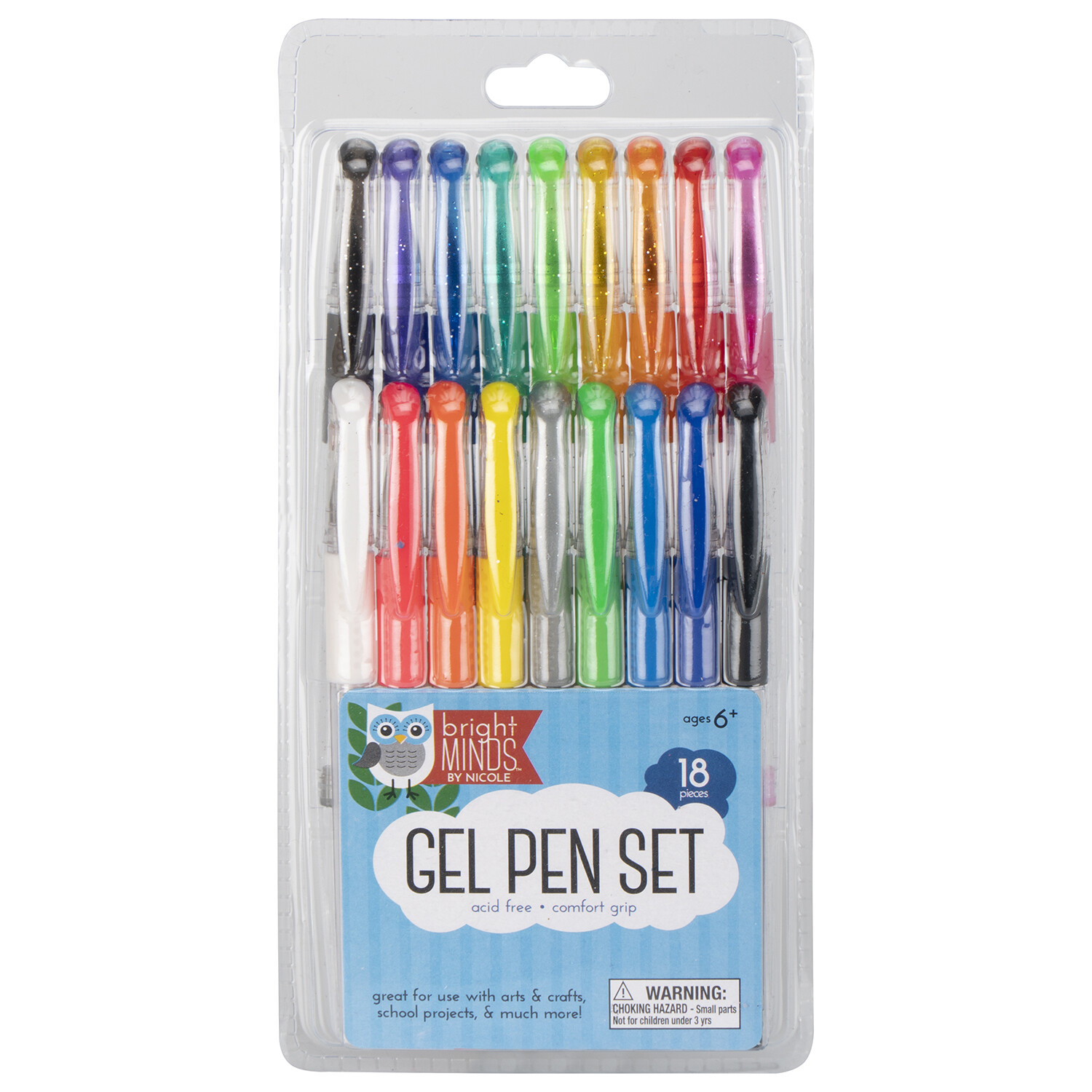 Pack of 18 Gel Pens Image