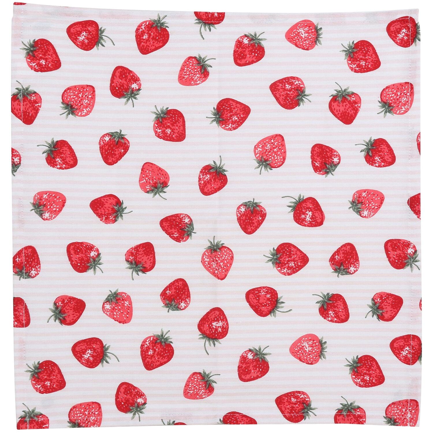 Pack of 2 Strawberry Napkins - Red Image 8