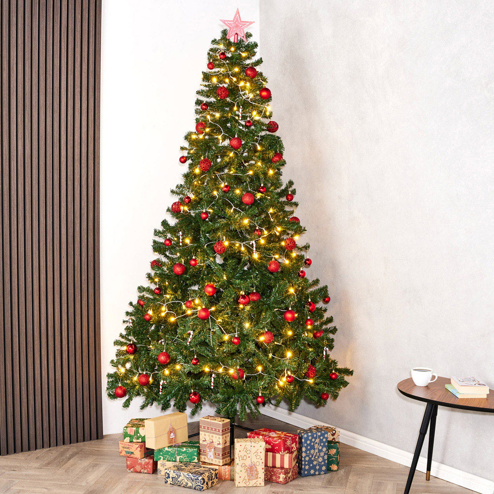 SO Yellow Green Artificial Christmas Tree 7.4ft Image 2