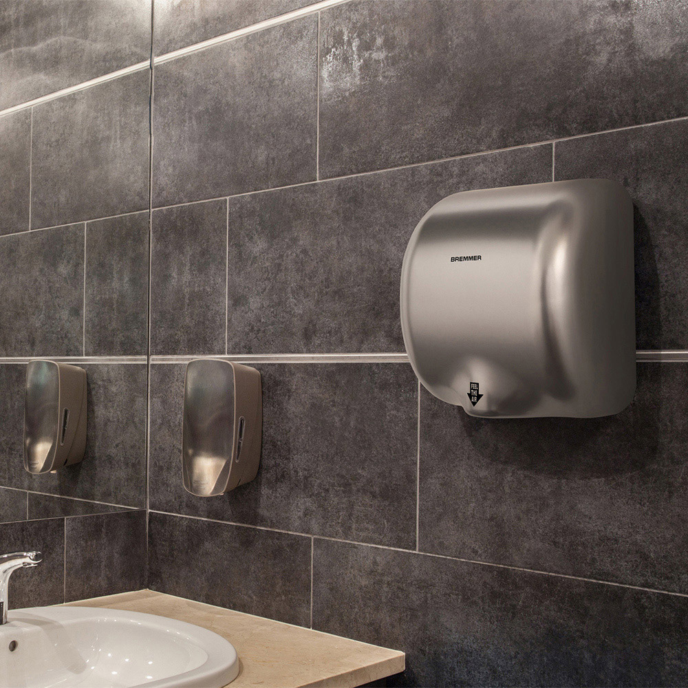 Bremmer Generic Turbo Silver Hand Dryer Image 2