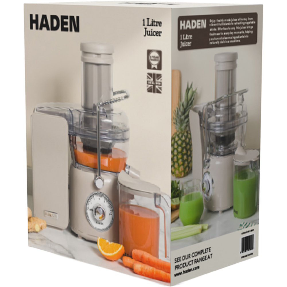Haden 215369 Putty 6 Speed 1L Juicer 800W Image 8