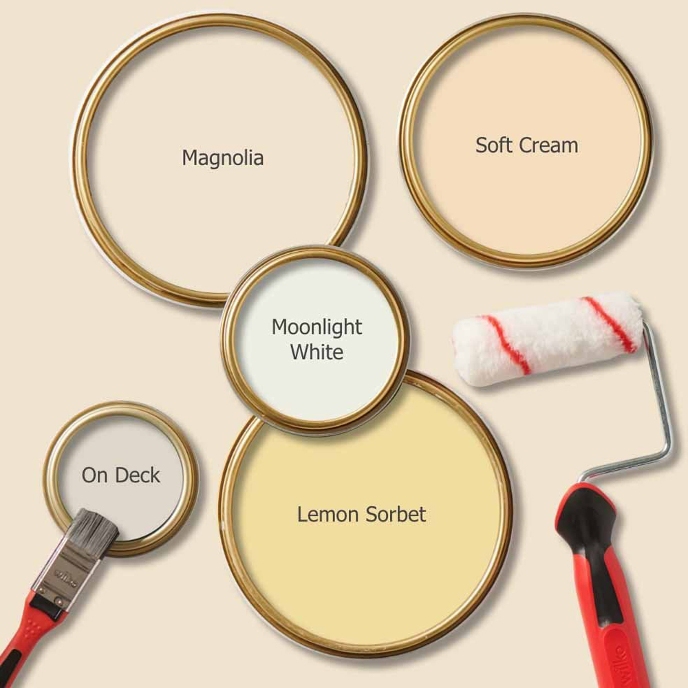 Wilko Walls & Ceilings Magnolia Silk Emulsion Paint 5L Image 8