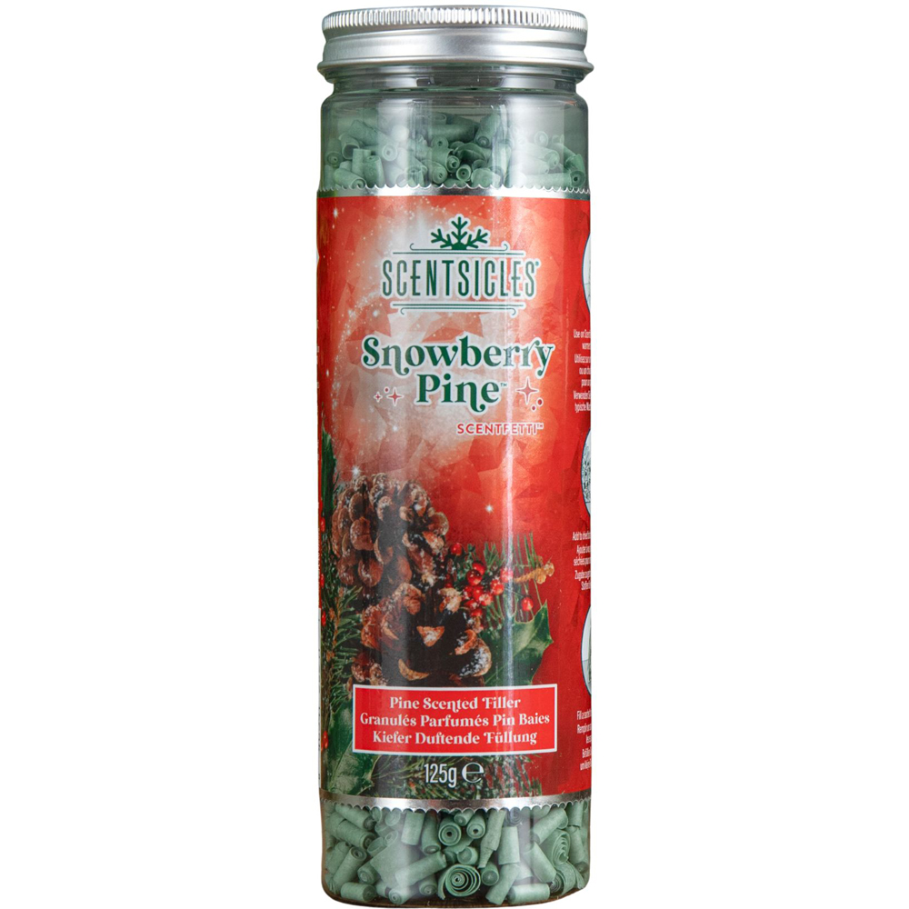 Samuel Alexander Snowberry Pine Cones Christmas Scentsicles Scentfetti 125g Image 1