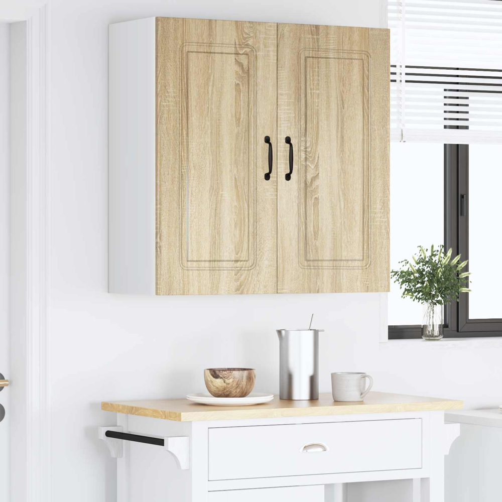 vidaXL Kalmar 2 Door Sonoma Oak Wall Kitchen Cabinet Image 9