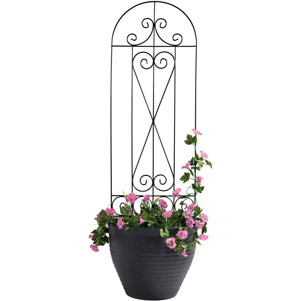 Garden Gear Swirl Metal Plant Support 1.15m 2 Pack Image 3