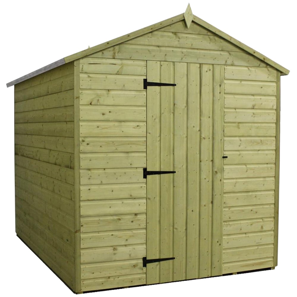 Empire Sheds 9000 6 x 8ft Tongue and Groove Apex Garden Shed Image 1