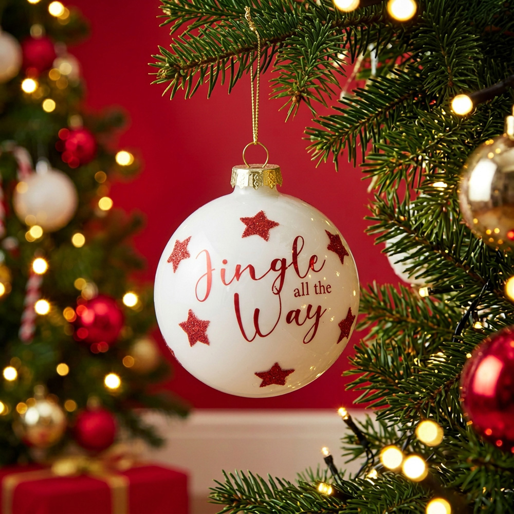 Shiny Christmas Bauble Image 2