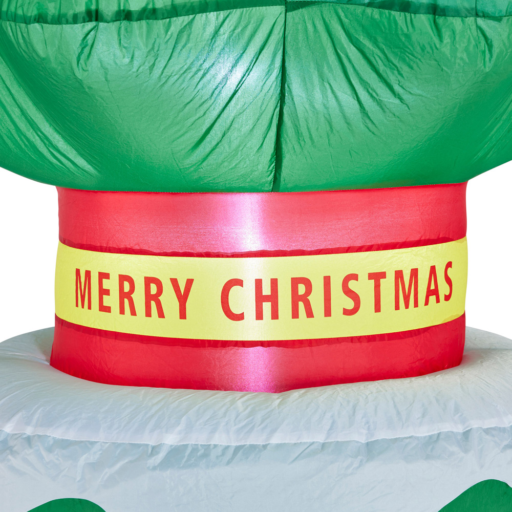 SO Christmas Inflatable Tree with Hat 6.9ft Image 5