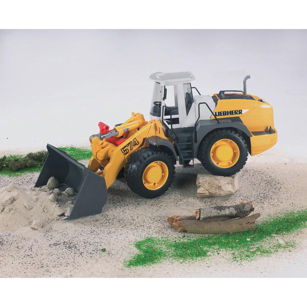 Bruder Kids Liebherr L574 Articulated Road Construction Loader Playset Model Image 2