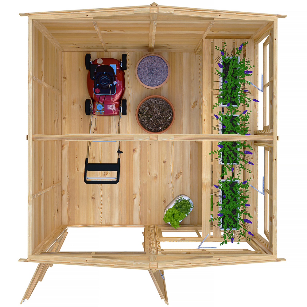 Shire 8 x 8ft Sun Hut Image 4