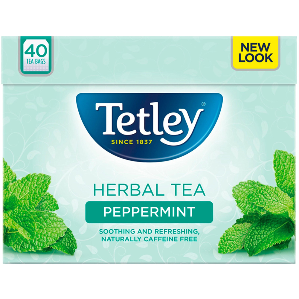 Tetley Herbal Tea Peppermint 40 Pack Image