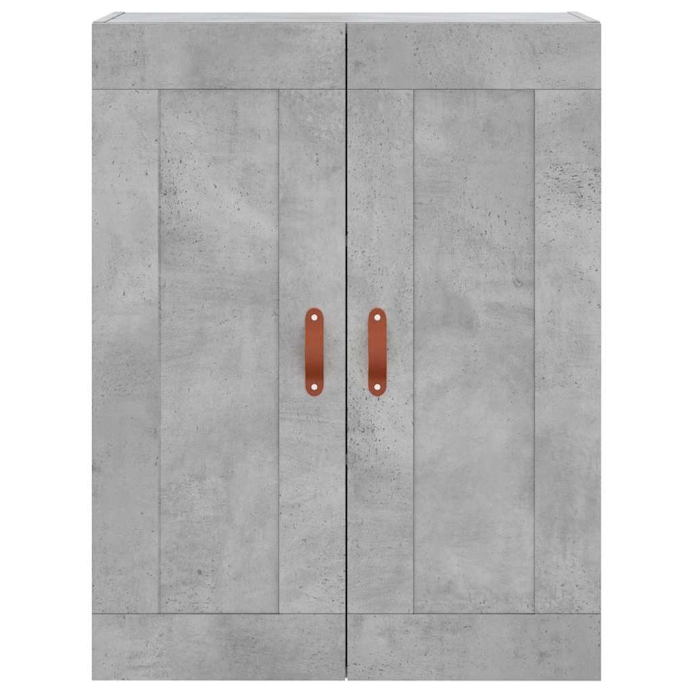 vidaXL 4 Glass Door Grey Highboard Image 6