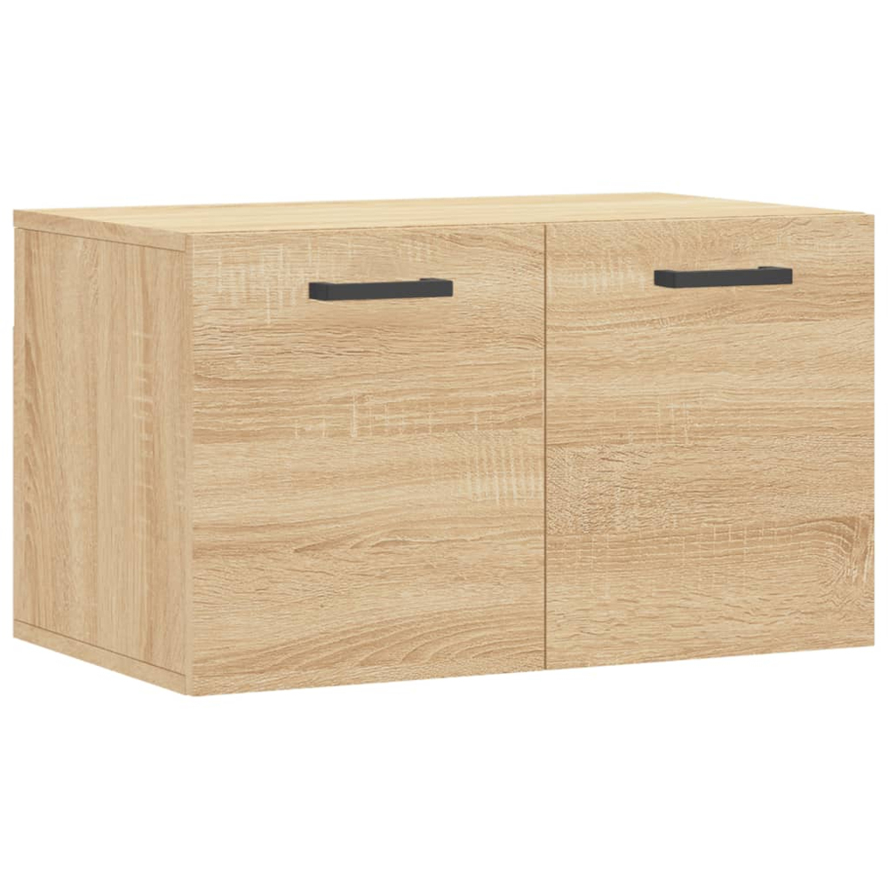 vidaXL 2 Door Sonoma Oak Wall Cabinet Image 2