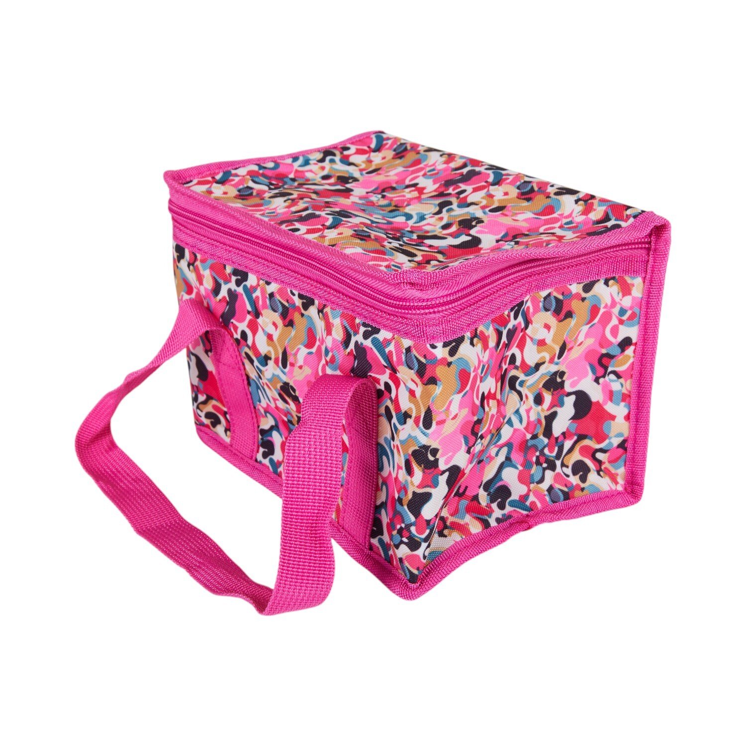 Insulated Abstract Lunch Bag Image 3