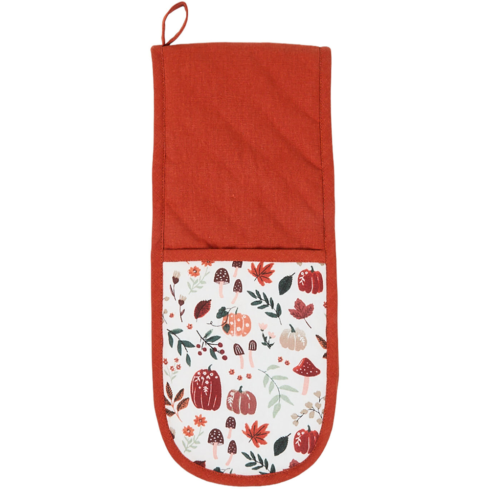 Autumn Printed Double Oven Glove Image 5