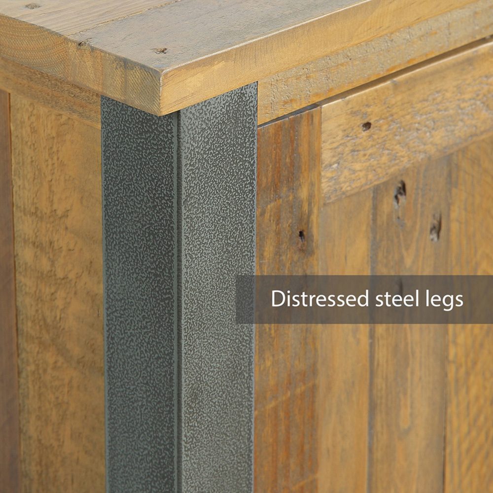 Baumhaus Urban Elegance 2 Shelf Small Corner Bookcase Image 2