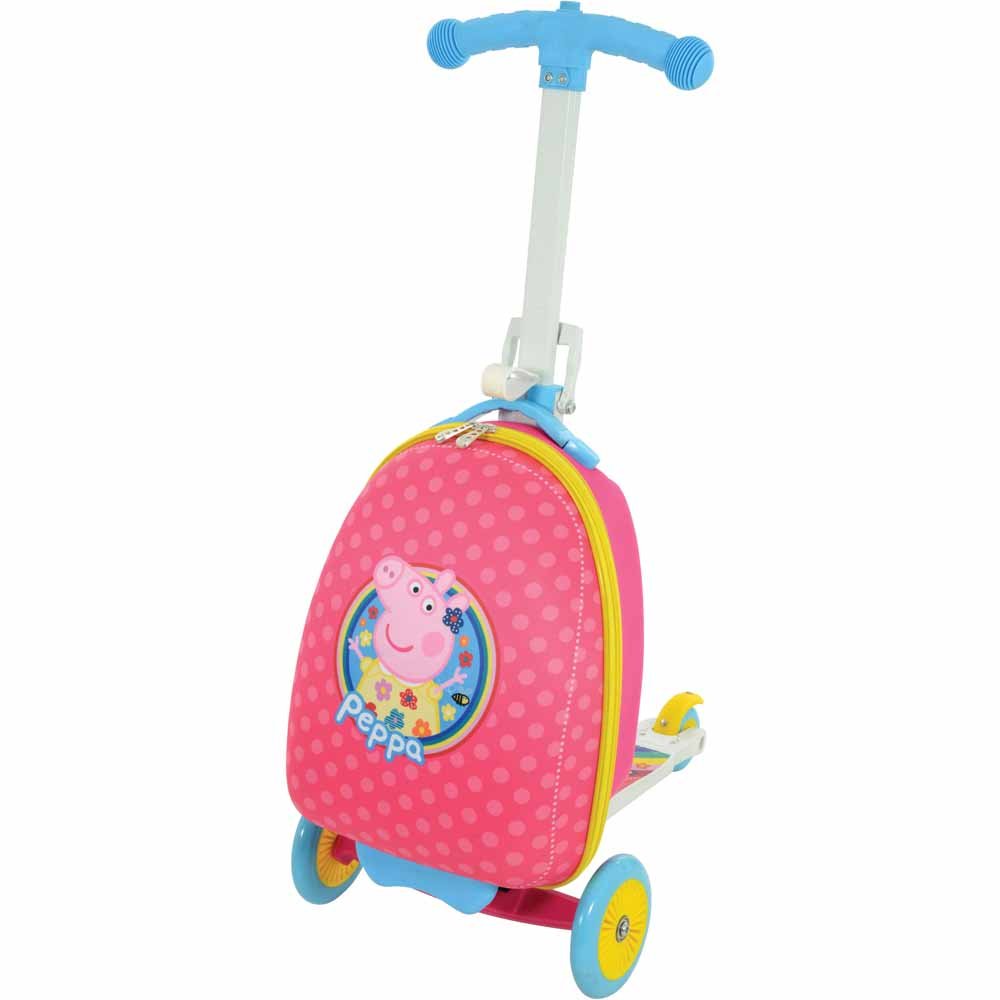 Peppa Pig 3in1 Scootin' Suitcase Image 1