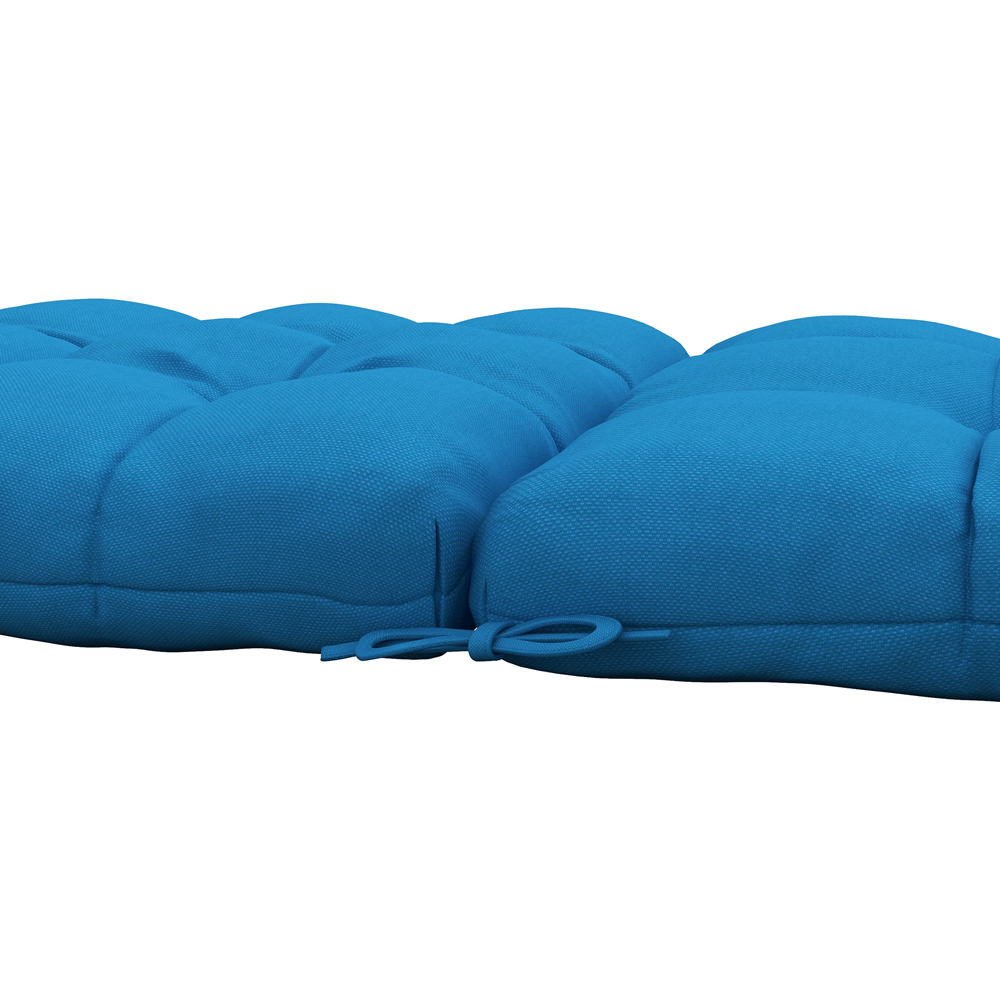 Outsunny Turquoise Green Seat Cushion Replacement Set of 2 Image 3