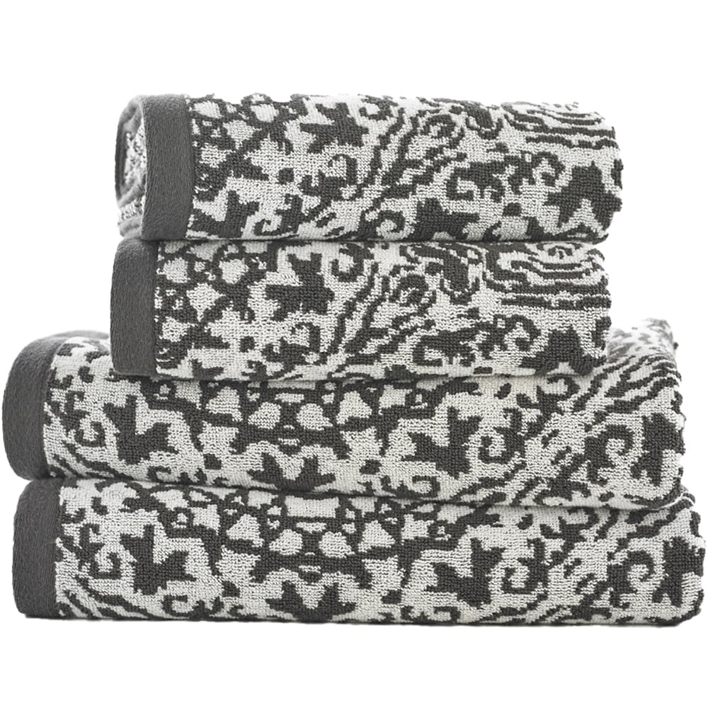 The Lyndon Company Lacy Connection Caviar Bath Towel Image