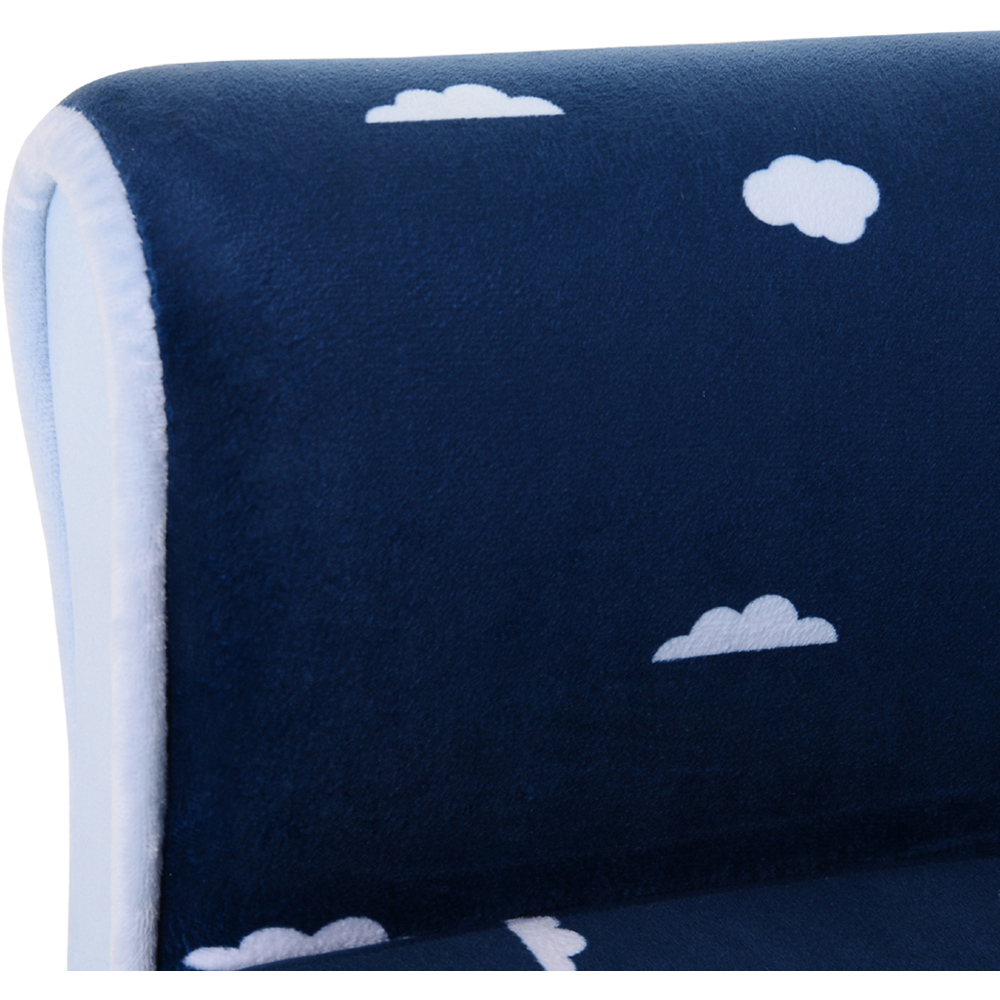 Tommy Toys Multicolour Flannel Kids Armchair Image 3